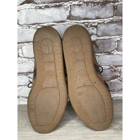 Mephisto Chestnut Brown Leather Steve Urban Sneaker Shoes  display picture 3